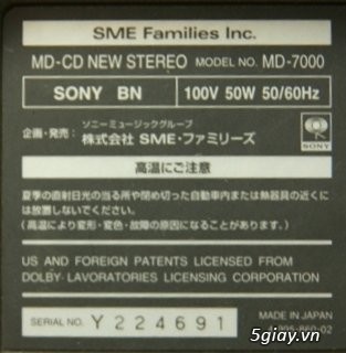 Cassette sony d7000 huyền thoại dòng kỷ niệm 30 năm thành lập - 3