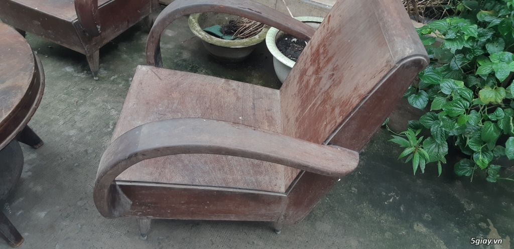 Salon thùng chân đồng .go đo xưa - 4