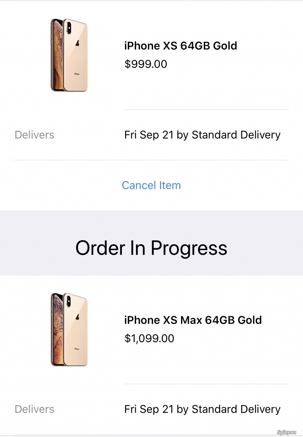 Nhận Order iPhone Xs Mỹ. Giá Tốt nhất thị trường - 4