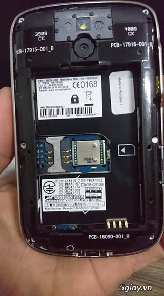 Blackberry 9000 white  Nhà mạng doccomo ( Order Nhật Bản)  Máy pin+sạc - 2