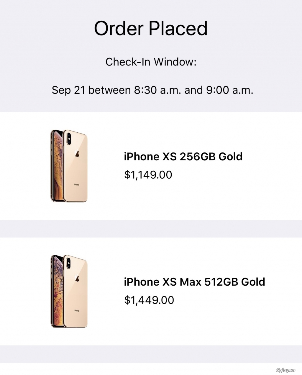 Nhận Order iPhone Xs Mỹ. Giá Tốt nhất thị trường - 2