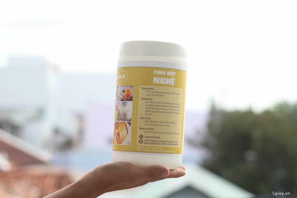 Tinh bột nghệ, bột ngũ cốc tăng cân, bột trà xanh, bột đậu đỏ - 1