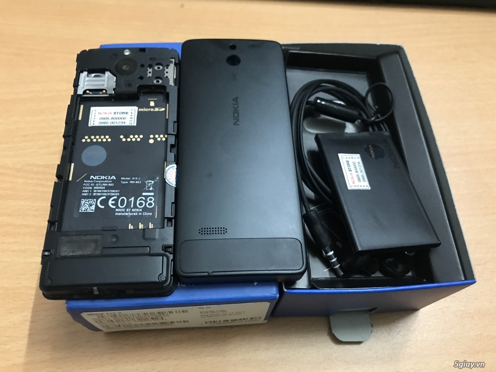 Nokia 515 2 sim, zin100%, len keng - 2