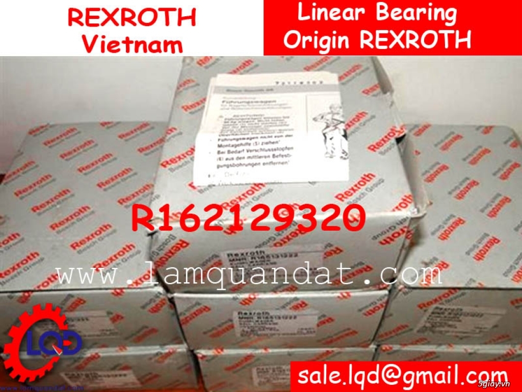 Vòng bi trượt Rexroth, con trượt Rexroth, bạc đạn trượt Rexroth, thanh - 4