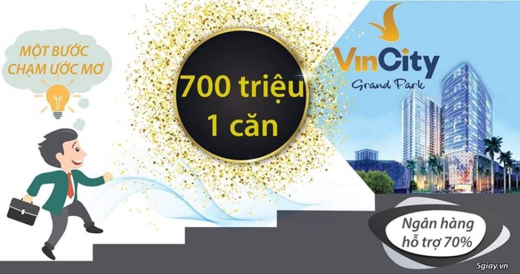 Mở bán 55000 căn hộ view sông dự án Vincity Quận 9