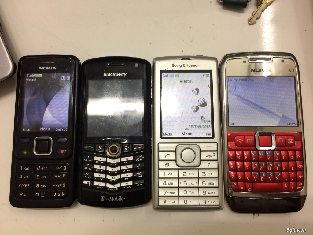 Máy cỏ : Nokia E71 , 6300 , Sony J108 , BB 8100 bán hết k lẻ - 2