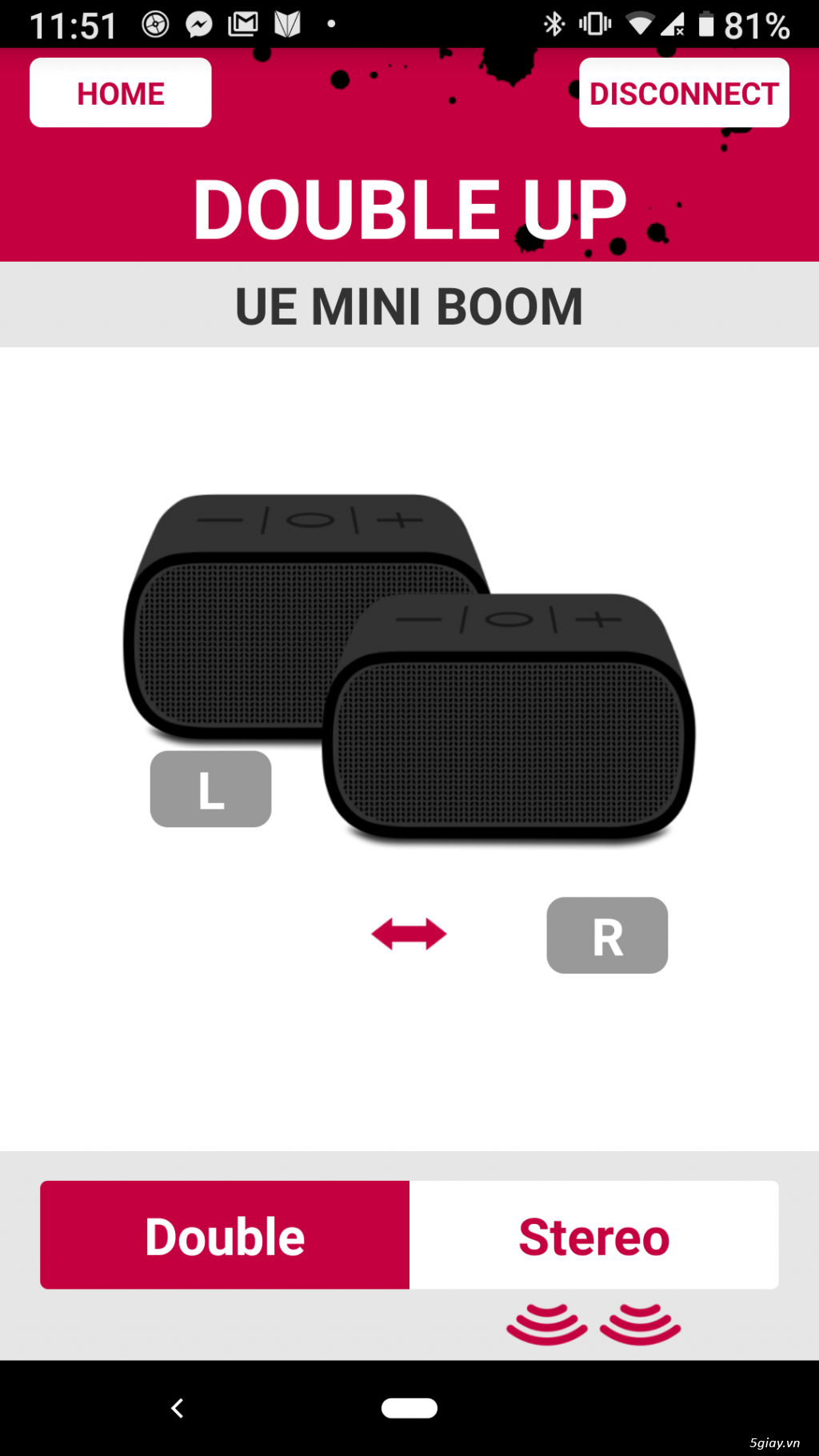 Loa UE Mini Boom Bluetooth Pin 10h - Kết nối NFC Pairing 2 Loa 1 Lúc - 5