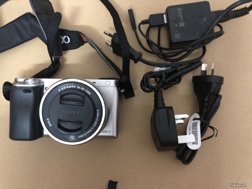 [HN] Bán máy ảnh Sony a6000+kit16-50 - full box - bảo hảnh 05/2019 - 1