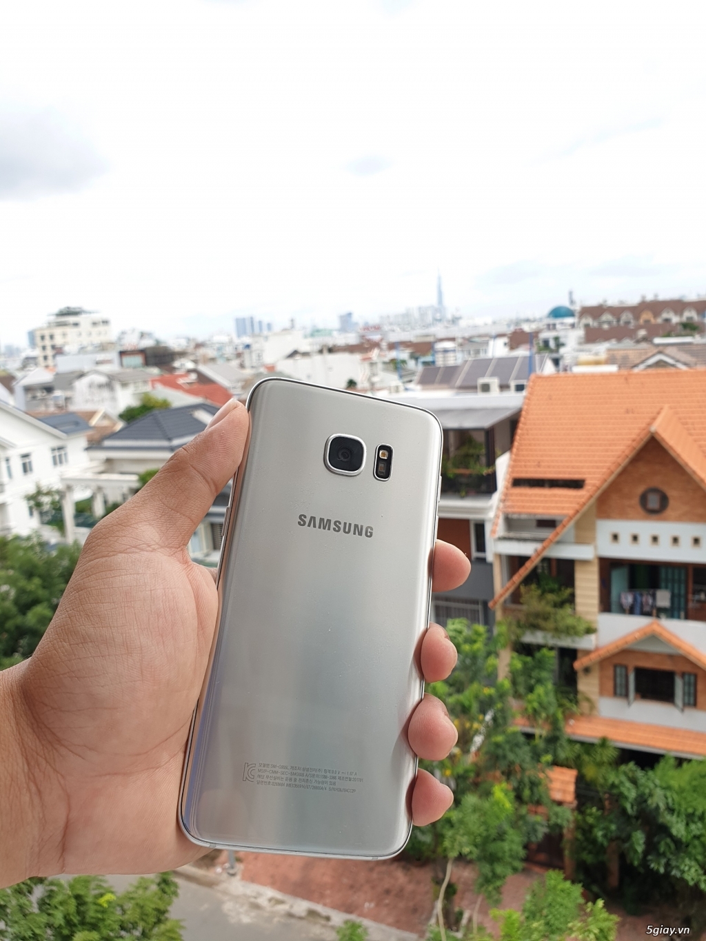 Cần bán Samsung S7 Edge Silver - 32 GB - Bao xài bao test thoải mái