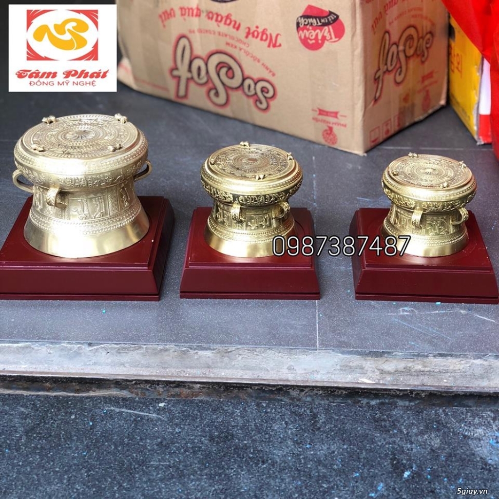 Trống đồng đường kính 10cm - 8