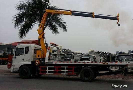 Xe cứu hộ giao thông Dongfeng gắn cẩu 5 tấn - 2