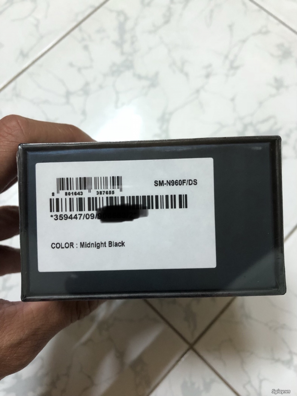 Galaxy Note 9 SSVN TGDD nguyên seal