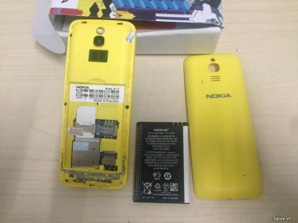 Nokia 8110 4G hình trái Chuối tặng sim 4G - 29