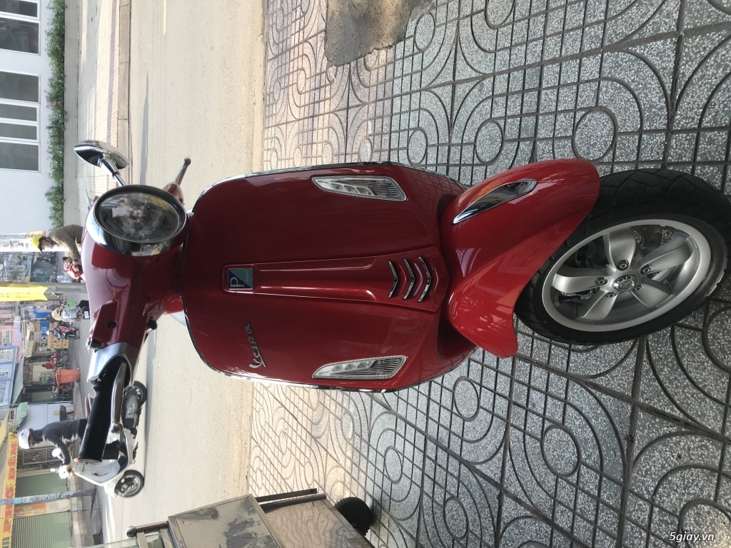 Bán xe Piaggio Vespa Primavera 125 3V i.e màu Đỏ 2016 bản tiêu chuẩn - 3