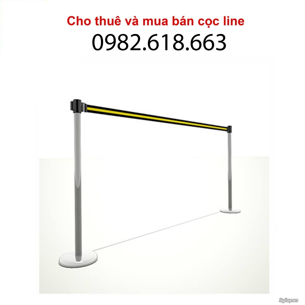 Mua bán & Cho thuê line, cọc inox, barrier - 2