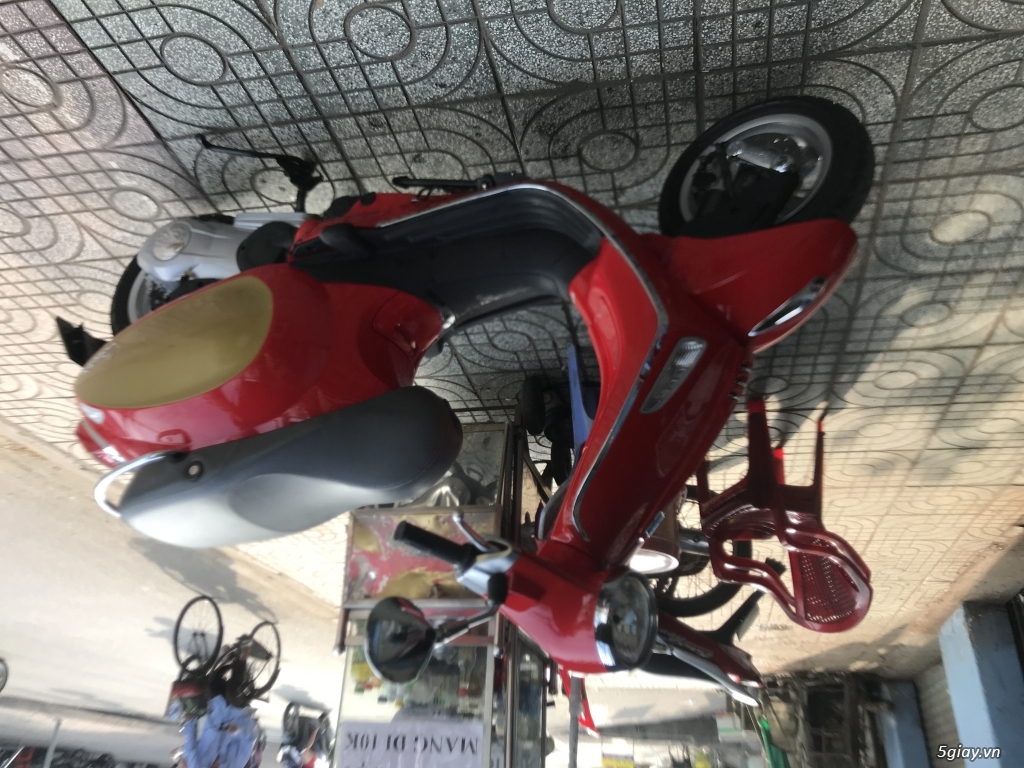 Bán xe Piaggio Vespa Primavera 125 3V i.e màu Đỏ 2016 bản tiêu chuẩn - 1
