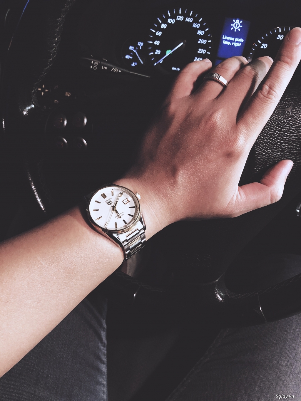 HCM-Thanh Lý Tag Heuer Caliber 5 - phiên bản đặc biệt Vàng 18k
