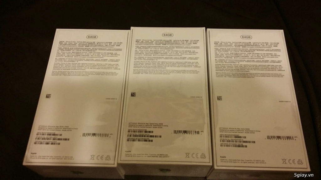 Bán Iphone XS Max 2 sim Hong Kong