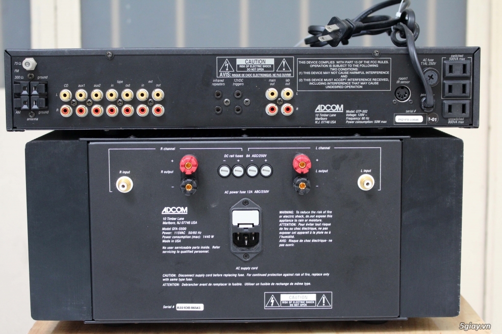 Long audio q8 chuyên Amplifier + Cdp +Loa - 7