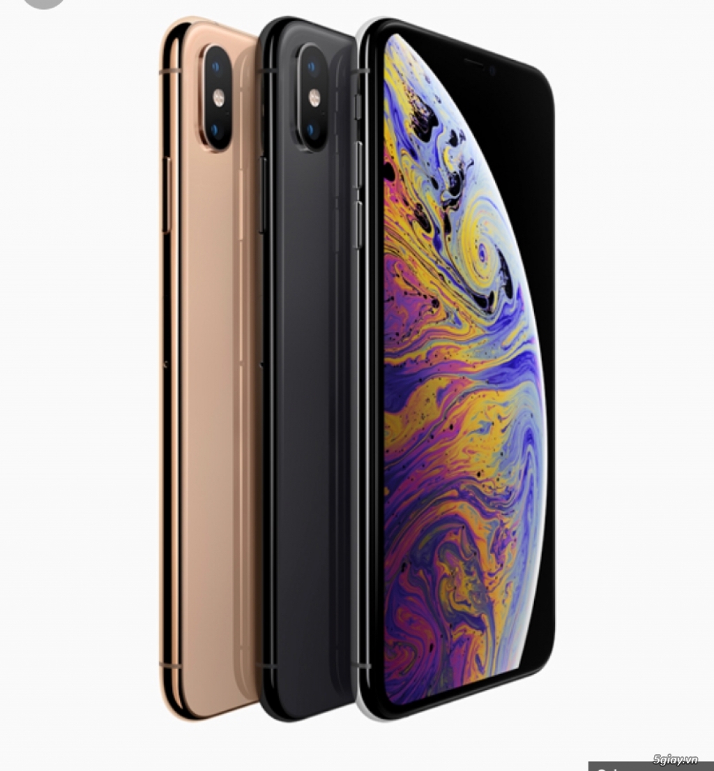 Iphone xs max 64 & 256g đen quốc tế -34tr