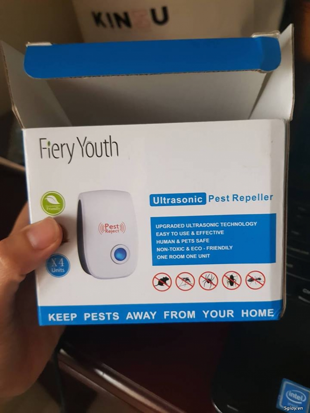 Máy đuổi Côn Trùng Ultrasonic pest repeller - 2