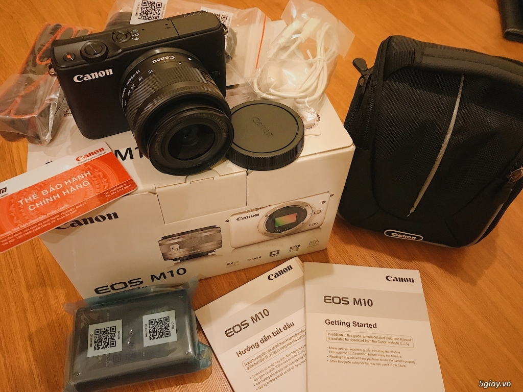 Bán Canon EOS M10 full box 99%