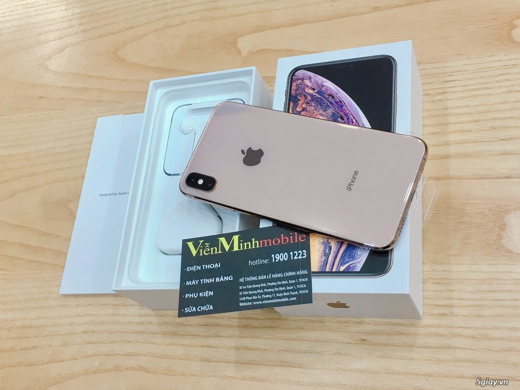 iPhone XS/ XS Max 64GB, 256GB, 512GB fullbox New 100% chưa active - 2