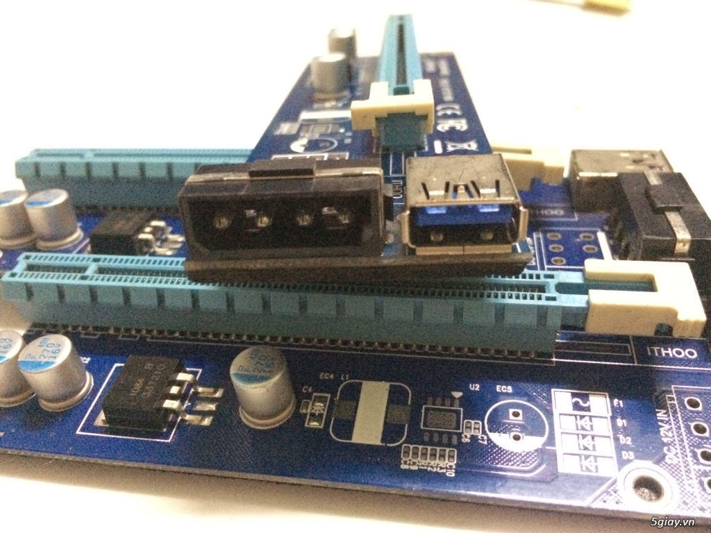 DÂY RISER PCI EXPRESS 1X TO 16X USB 3.0 - 3