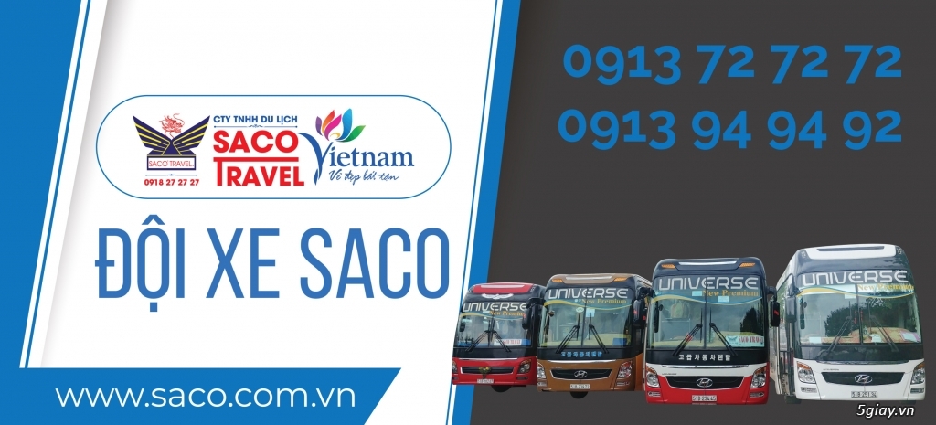 Saco | Công ty du lịch và vận chuyển - 20
