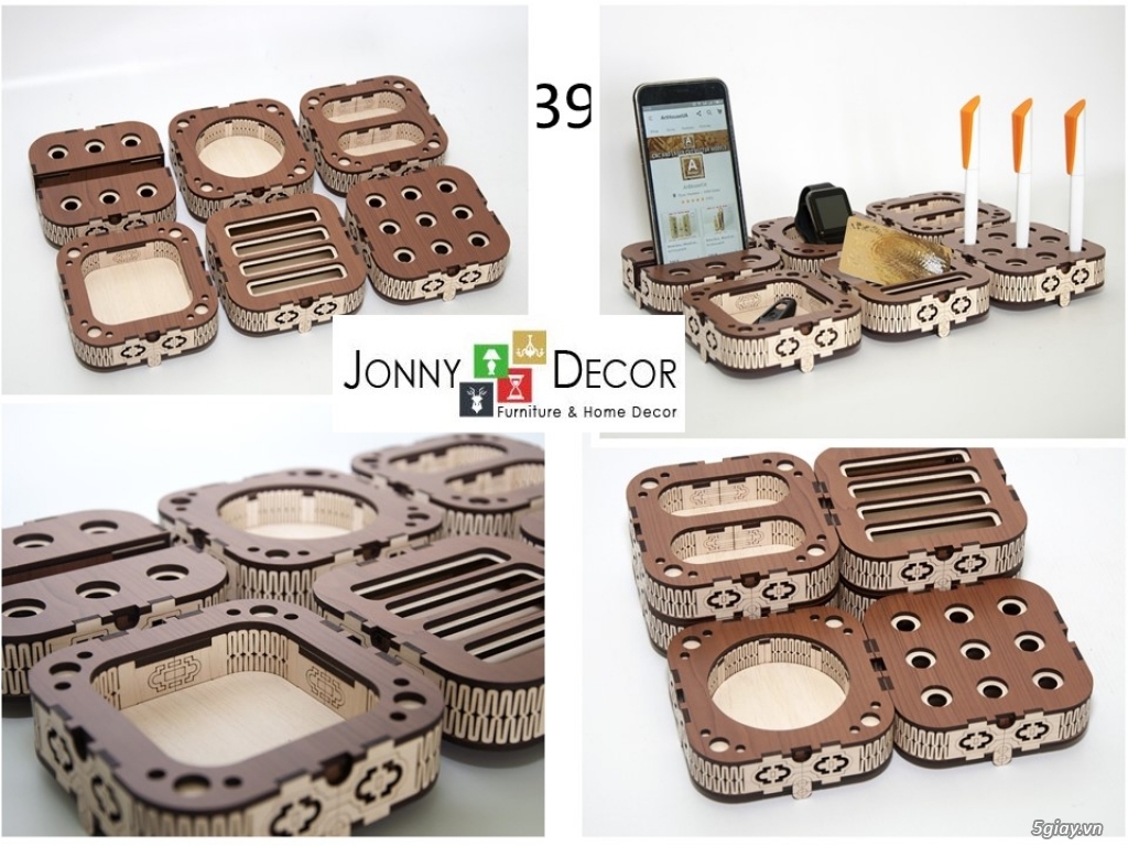 Đồng hồ trang trí văn phòng jonnydecor - 1