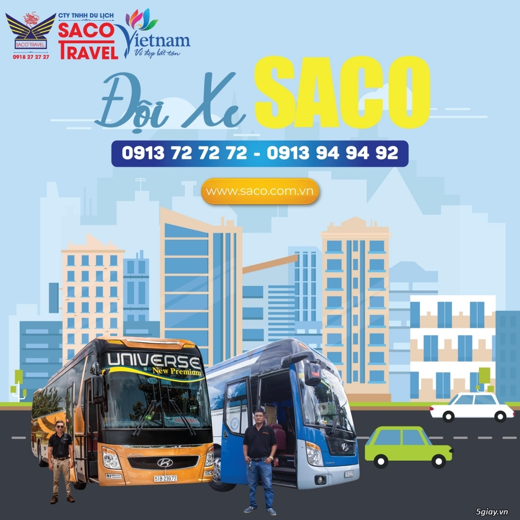 Saco | Công ty du lịch và vận chuyển - 19