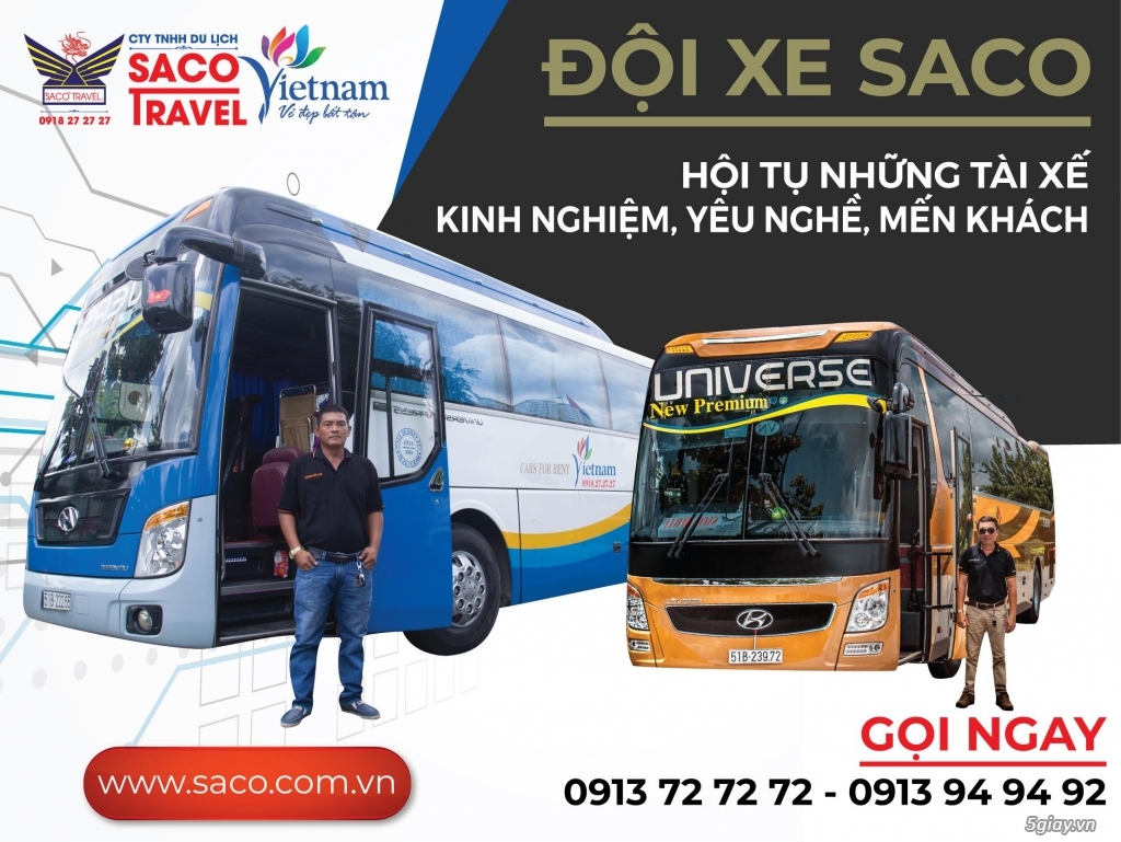 Saco | Công ty du lịch và vận chuyển - 17