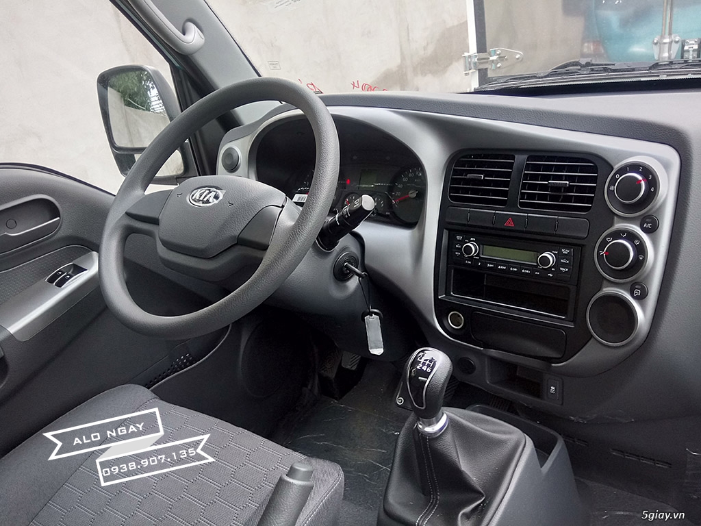 Xe tải 2.49 tấn KIA FRONTIER K250 (KIA K250) mui bạt, màu trắng, 2018 - 11