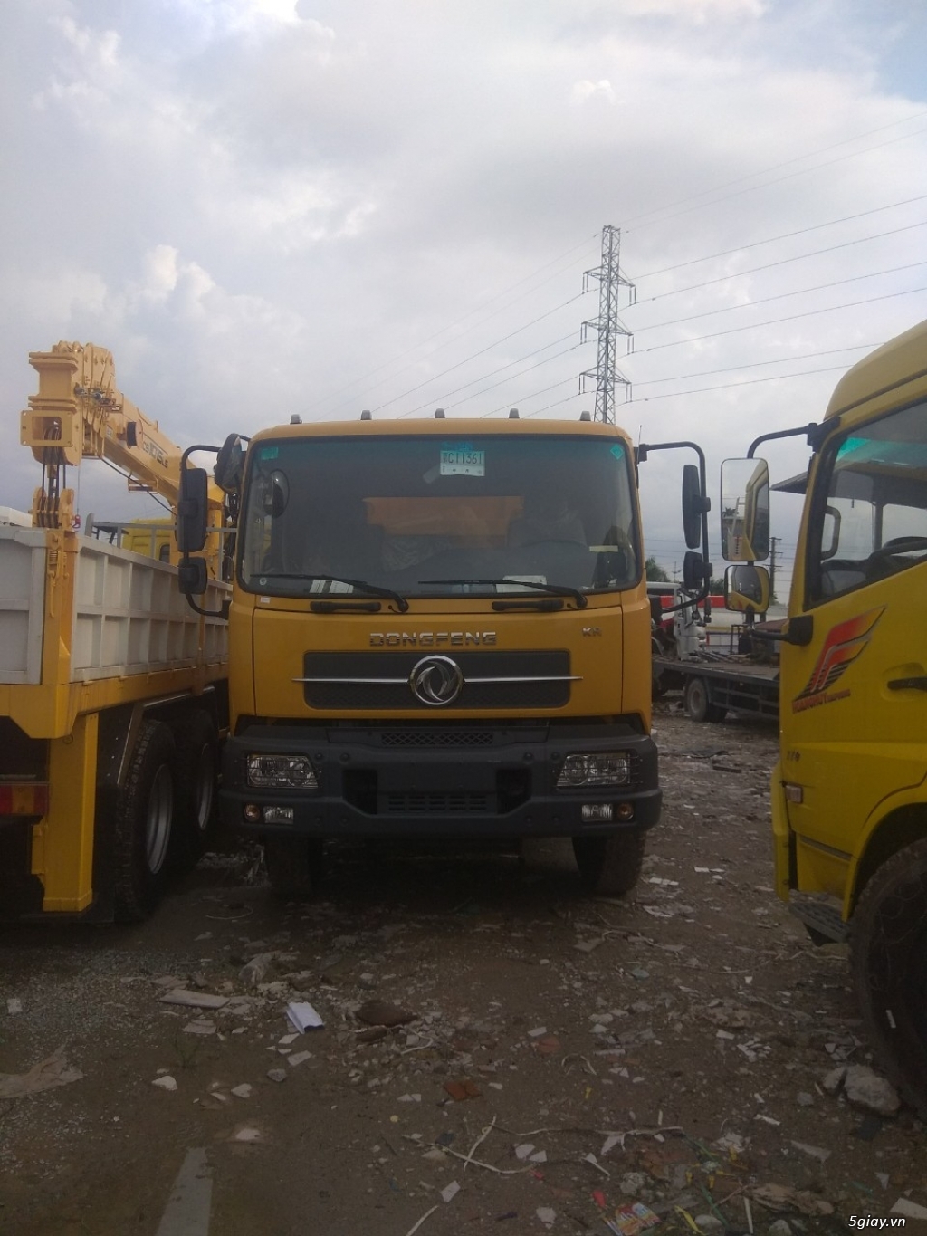 Bán Xe Ben 8T Dongfeng Hoàng Huy Mới 2017 - 1