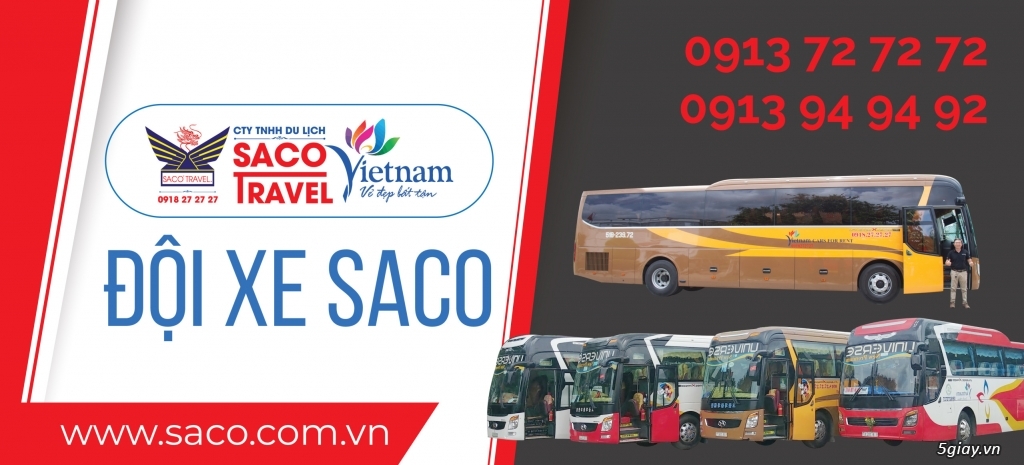 Saco | Công ty du lịch và vận chuyển - 23