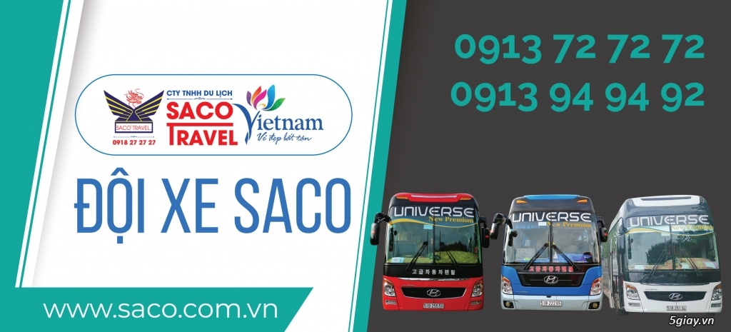 Saco | Công ty du lịch và vận chuyển - 21