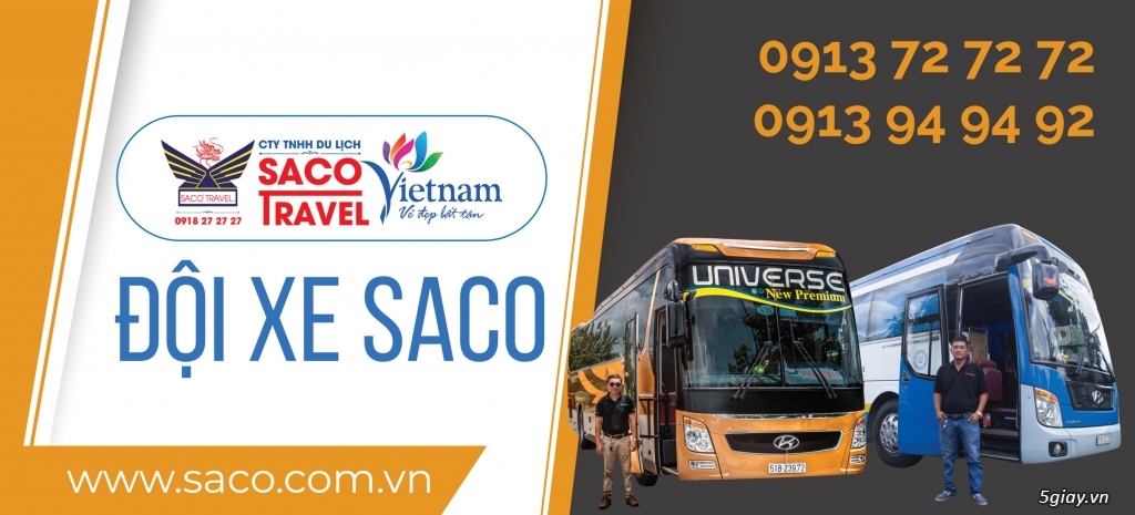 Saco | Công ty du lịch và vận chuyển - 24