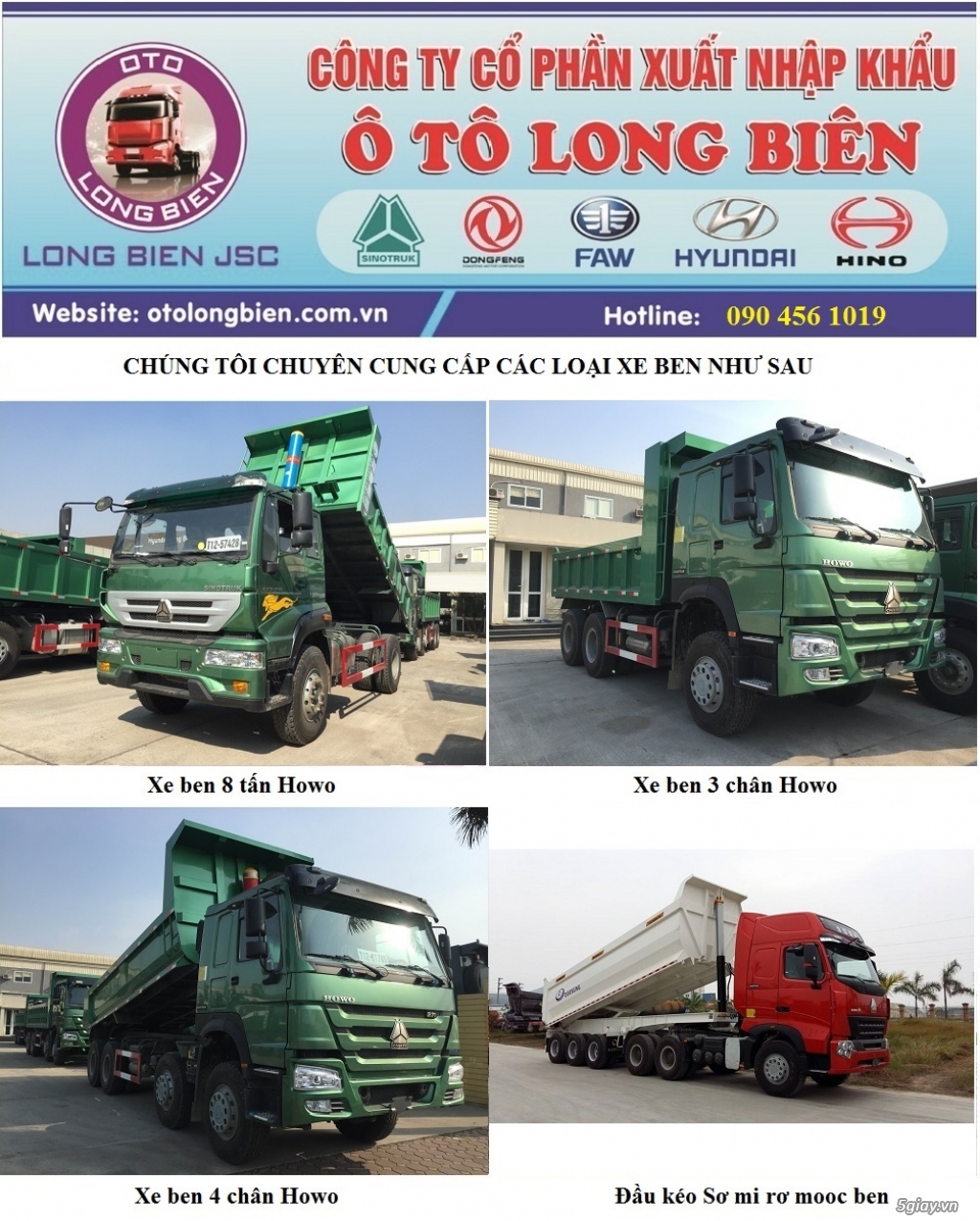 Bán xe tải, xe ben, xe chuyên dụng - 2