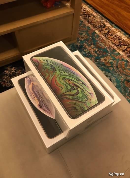 Iphone XS MAX GOLD 256GB Hongkong nguyên seal chưa active