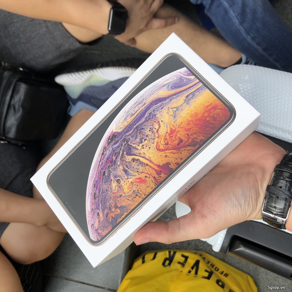 IPHONE XS MAX hàng Singapore 1 sim GOLD 64G 34TR 256G 37TR Hàng có sẳn - 3