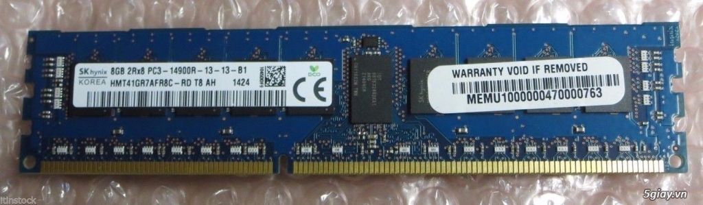 DDR3 bus 1866 ecc reg 8gbx2 thanh lý - 1
