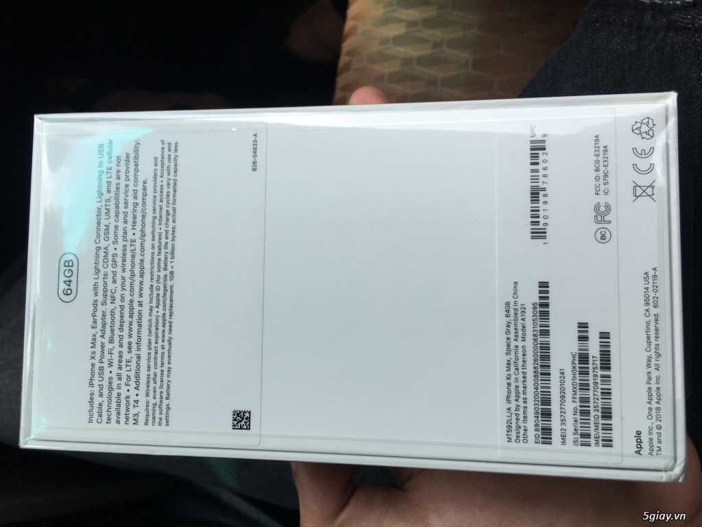 Xs Max vừa Người nhà mang về cho ai cần