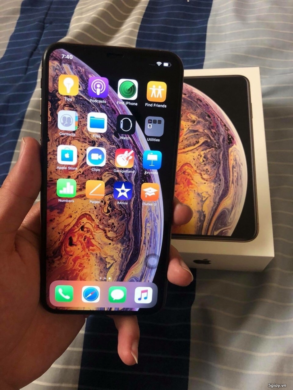 Bán iphone xs max 256gb, bản LL (Mỹ), quốc tế, nguyên seal. - 2