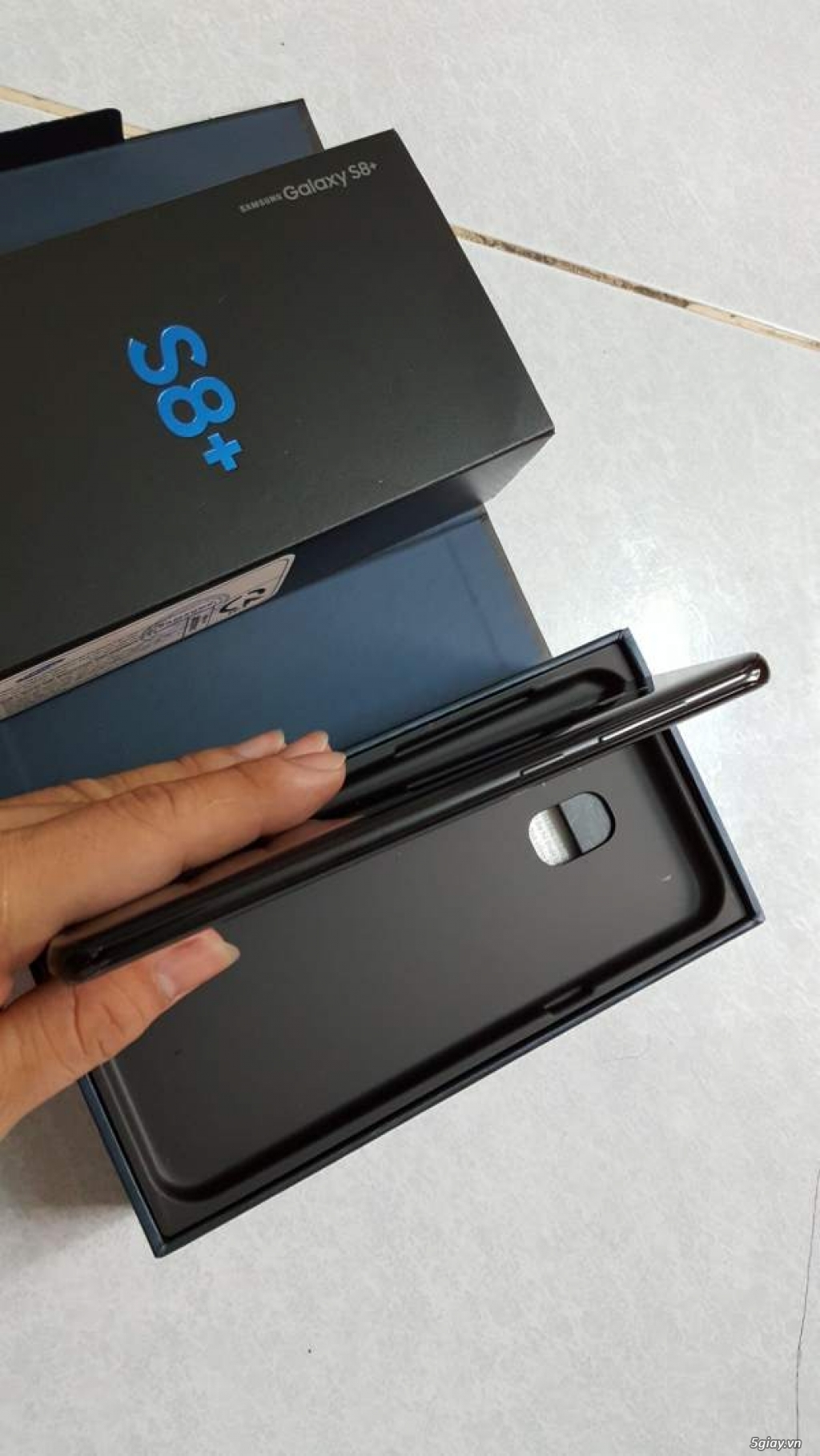 S8 plus đen 2 sim full box, Hàng Việt Nam bảo hành 5/2019 - 2