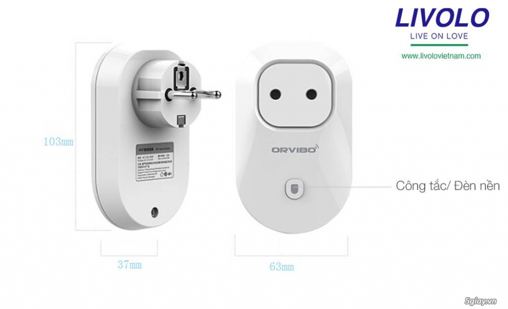 ORVIBO WIWO S20 WIFI SMART SOCKET OUTLET - 5