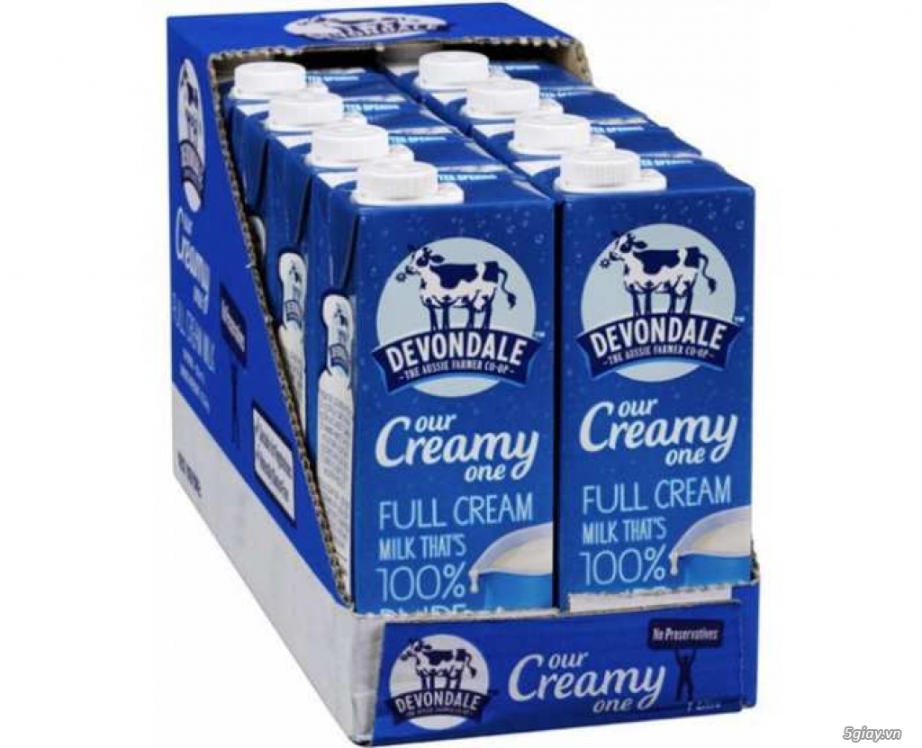 Sữa Tươi Nguyên kem Devondale nhập khẩu từ Úc