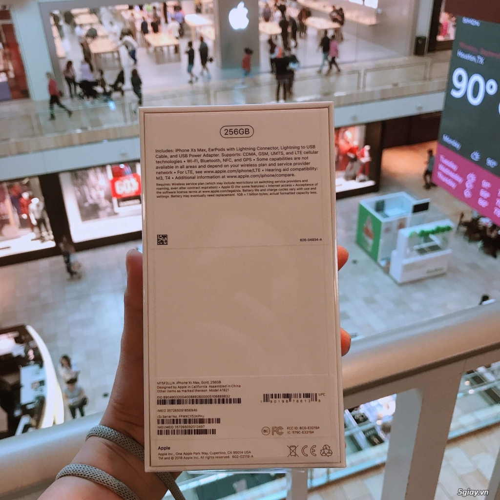 Iphone Xs Max 256 Gold Mỹ - 2