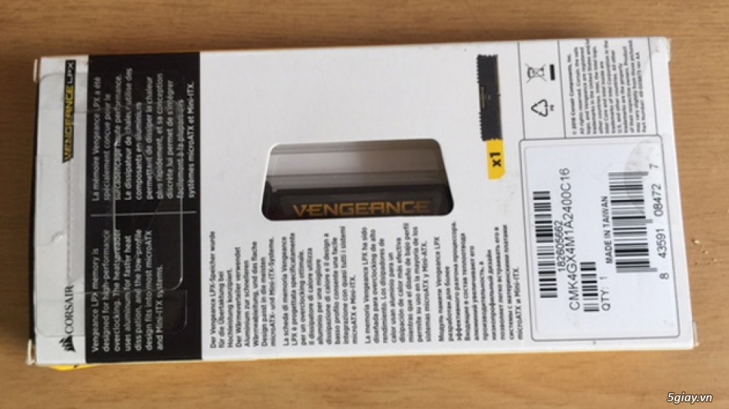 SSD-120Gb - DDR4/2400 - DDR3 1866/1600/1333 . . . Hàng Xách tay USA - 5