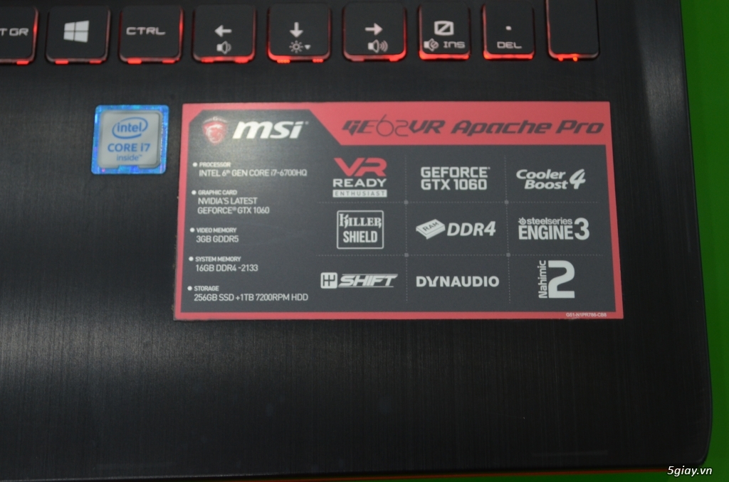 Laptop gaming MSI - 8