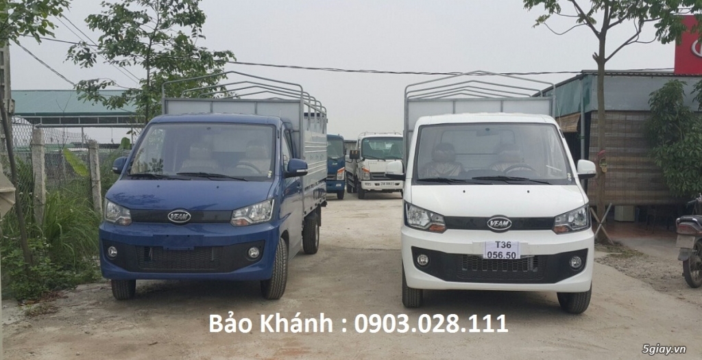 Bán xe tải veam vpt095 thùng mui bạt giá rẻ - 2